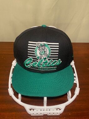 Boston Celtics Basketball Team New Era 7 1/2 Fitted NBA Hardwood Classic Hat